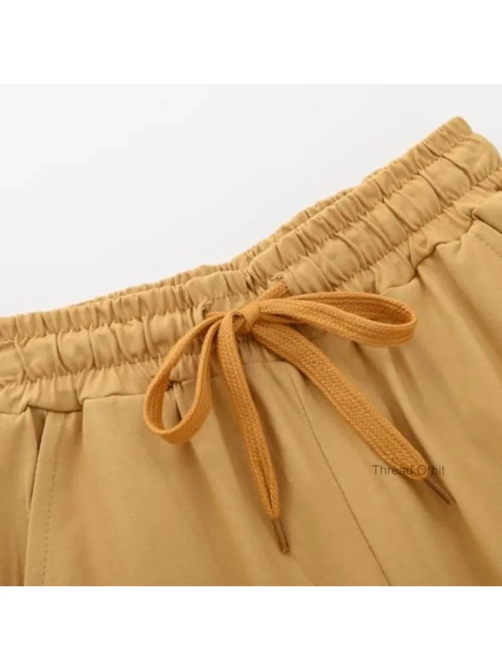 Cotton Sweatpants with Drawstring and Pockets